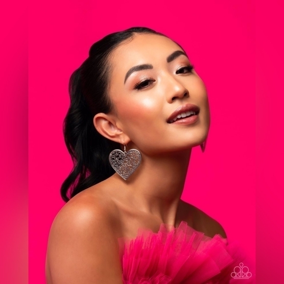 Heart set-silver - Picture 3 of 7